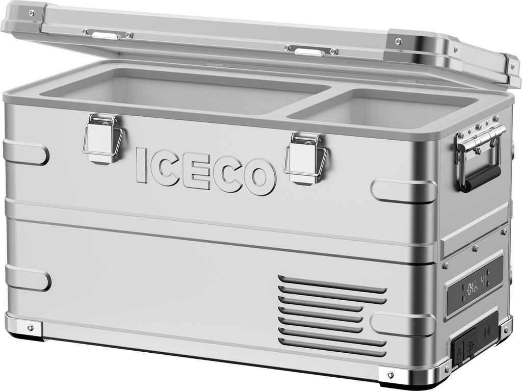 ICECO APL35 Dual Zone Aluminum Fridge Freezer 35 LT