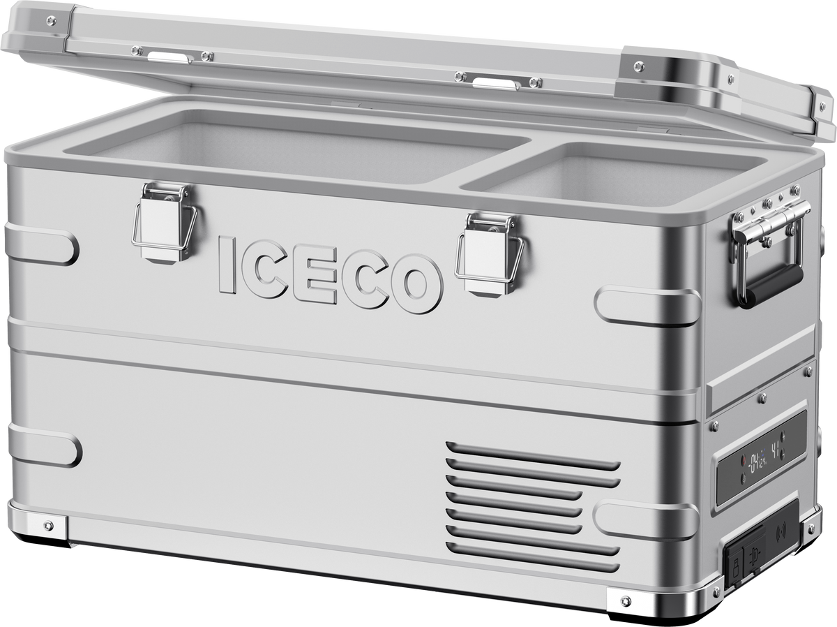 ICECO APL35 Dual Zone Aluminum Fridge Freezer 35 LT