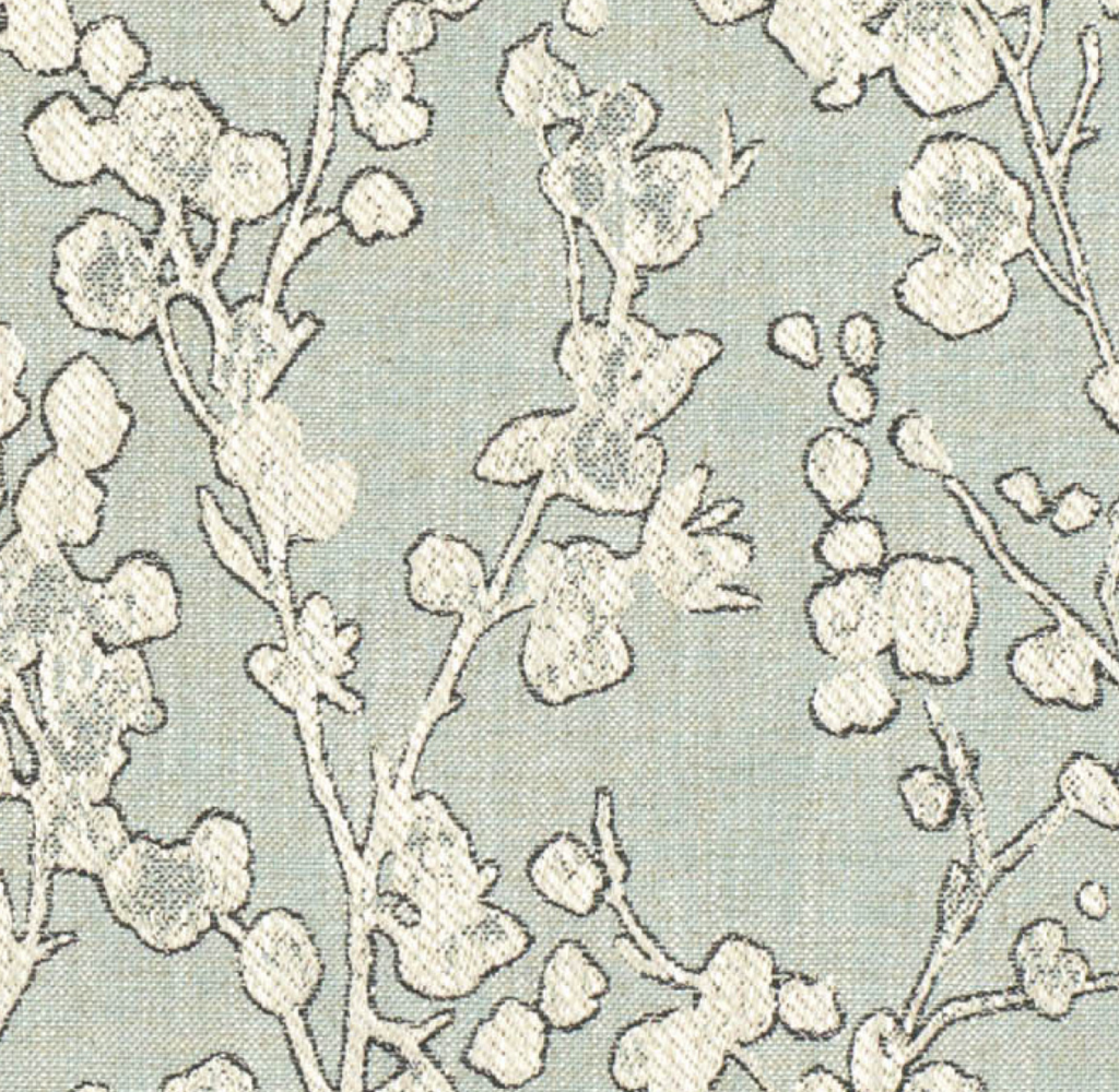 Aylin Floral Pillow Cover in Eucalyptus, Villa Nova Textiles