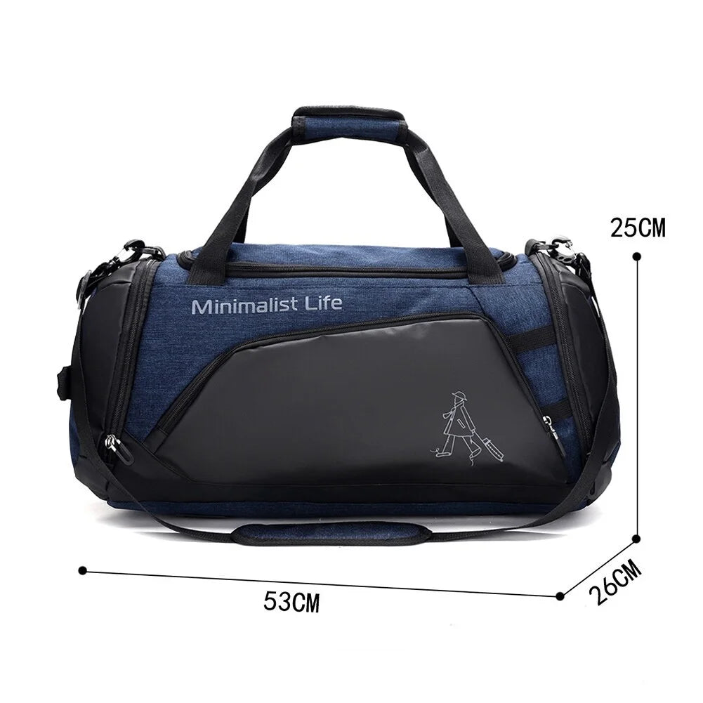 Heavy-Duty Travel Gym Bag for Frequent Travelers