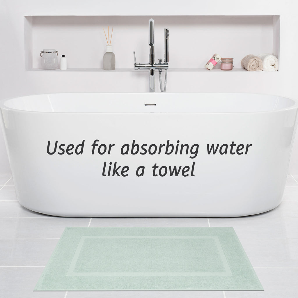 American Soft Linen Bekos 100% Cotton Bath Mat Set, 2 Piece 20x34 inches Bath Mats for Bathroom