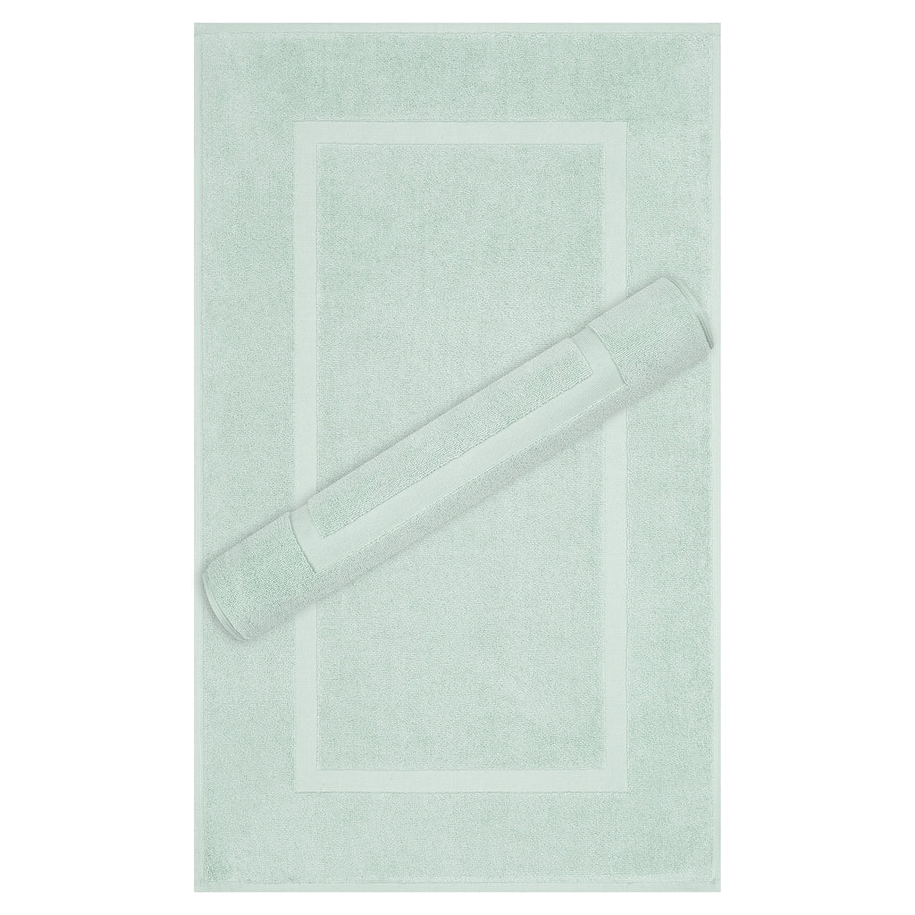 American Soft Linen Bekos 100% Cotton Bath Mat Set, 2 Piece 20x34 inches Bath Mats for Bathroom