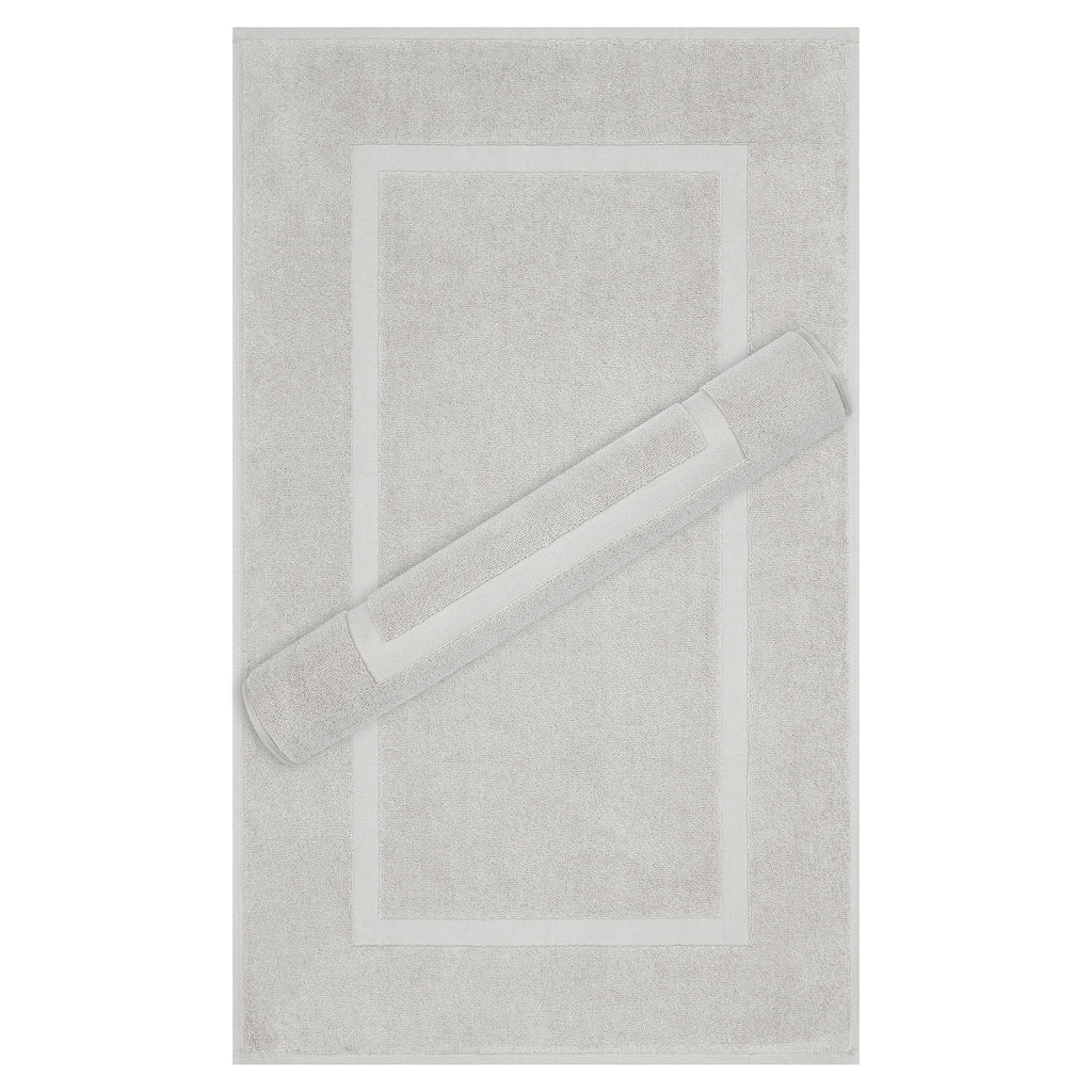 American Soft Linen Bekos 100% Cotton Bath Mat Set, 2 Piece 20x34 inches Bath Mats for Bathroom