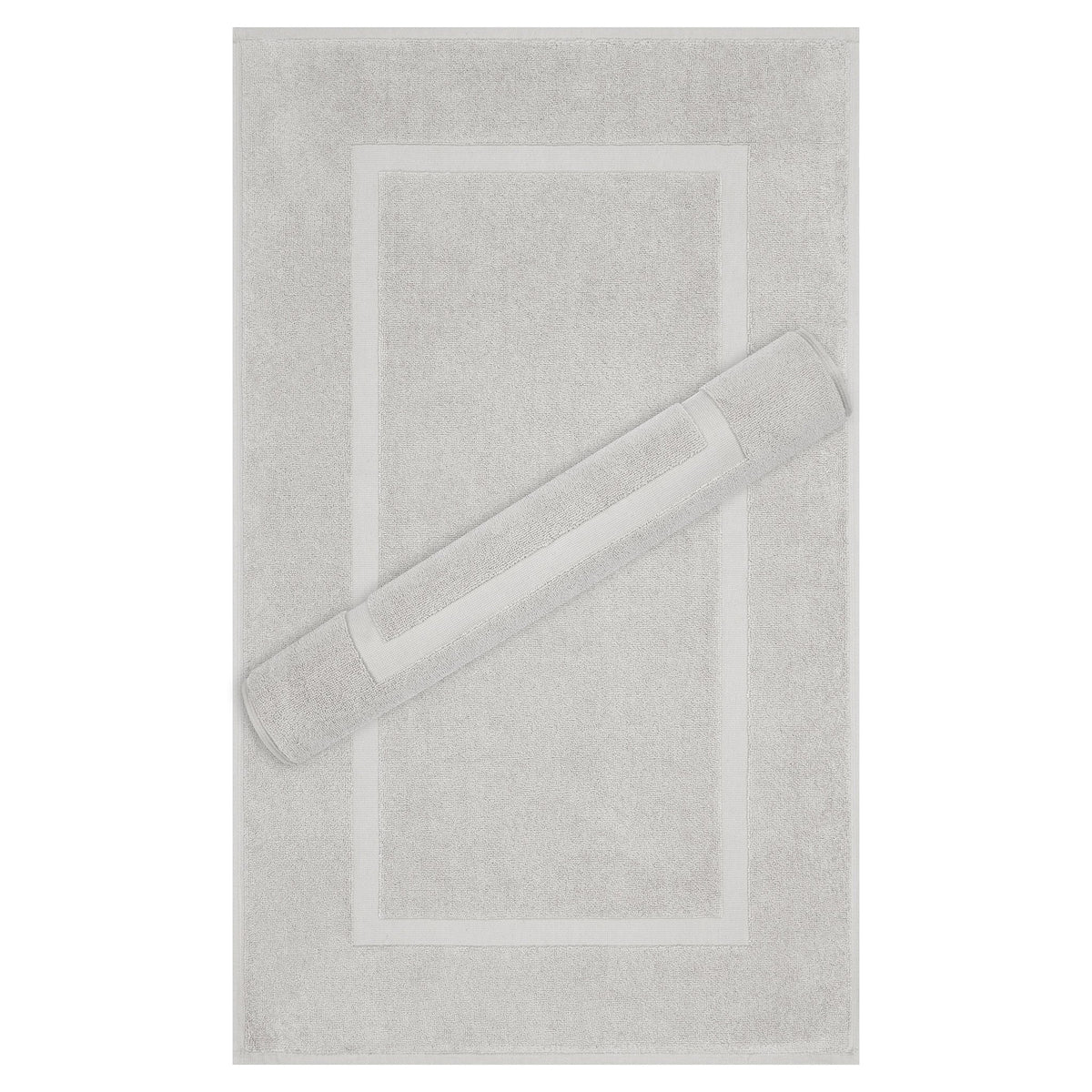 American Soft Linen Bekos 100% Cotton Bath Mat Set, 2 Piece 20x34 inches Bath Mats for Bathroom