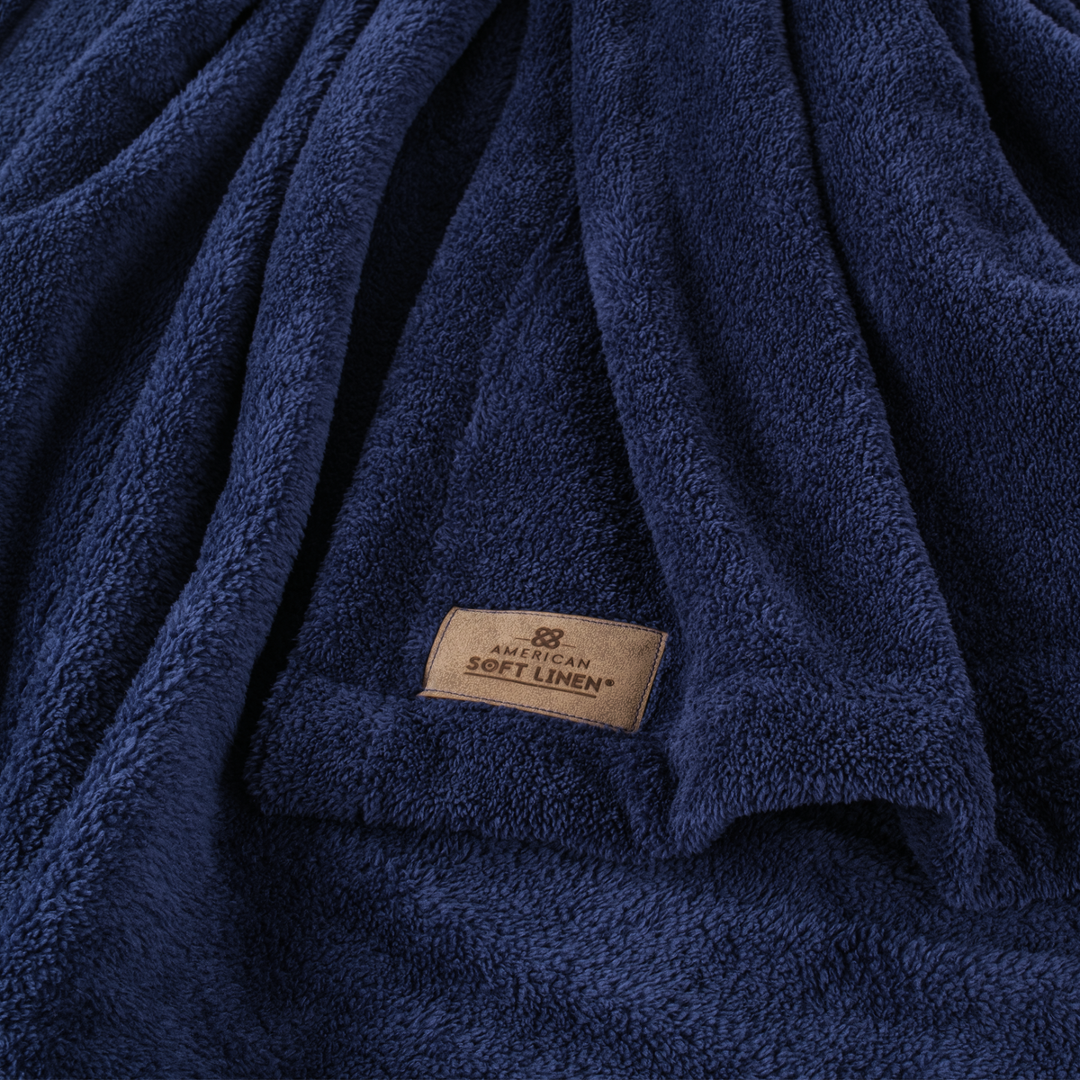 American Soft Linen Bedding Fleece Blanket, Plush Fuzzy Cozy Soft Blanket for Bed, Sofa, Couch