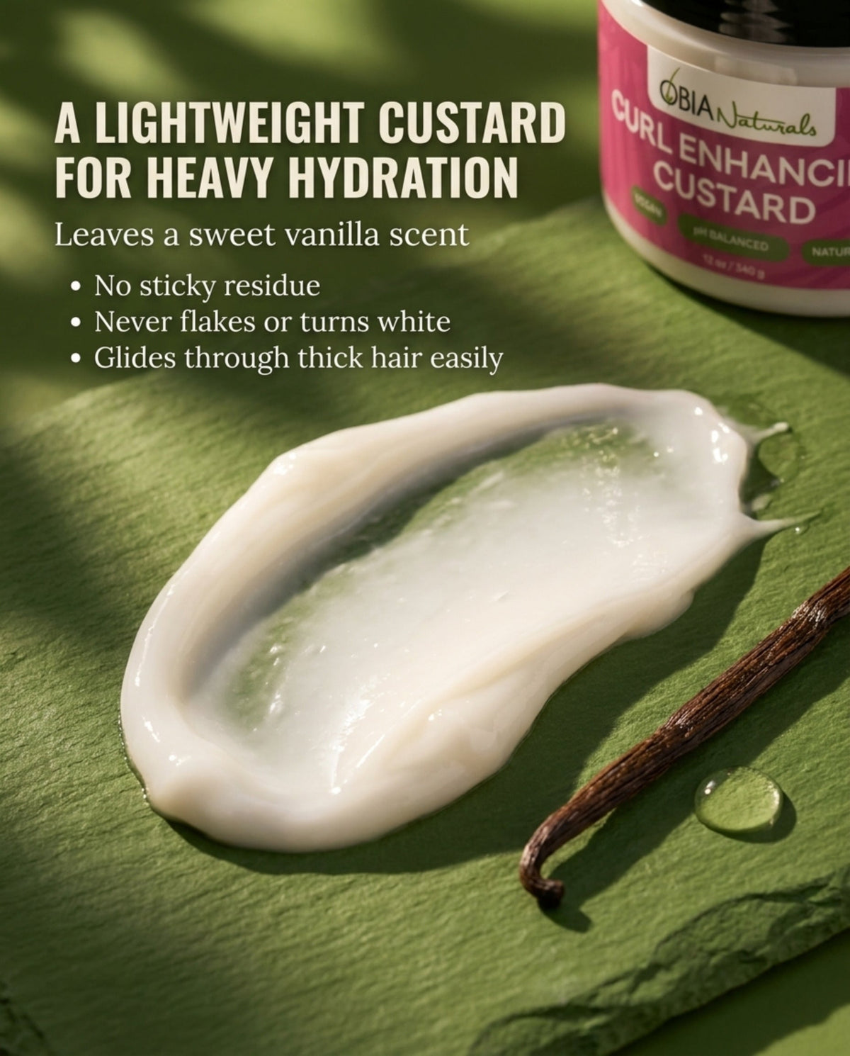 Curl Enhancing Custard — Defining Curl Gel for Curly Hair