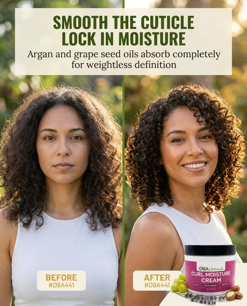 Curl Moisture Cream — Curl Cream & Leave-In Conditioner for Curly Hair