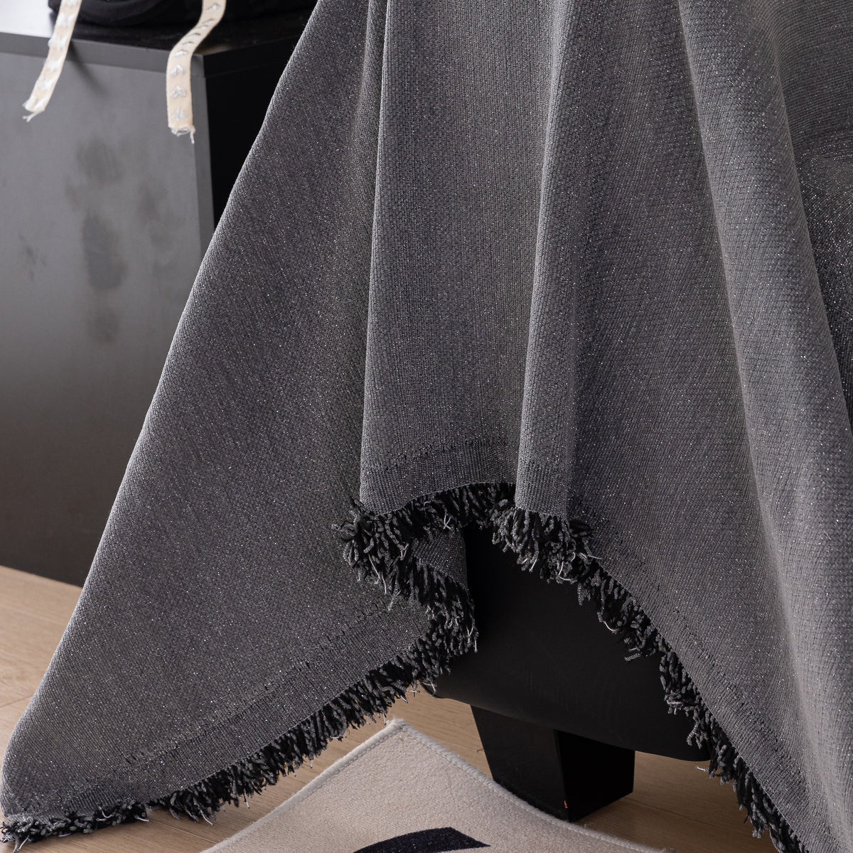 Solid Color Chenille Sofa Cover Blanket Furniture Covers for Sofas and Loveseats