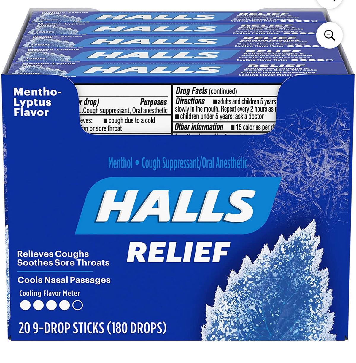 HALLS Menthol 20 pack