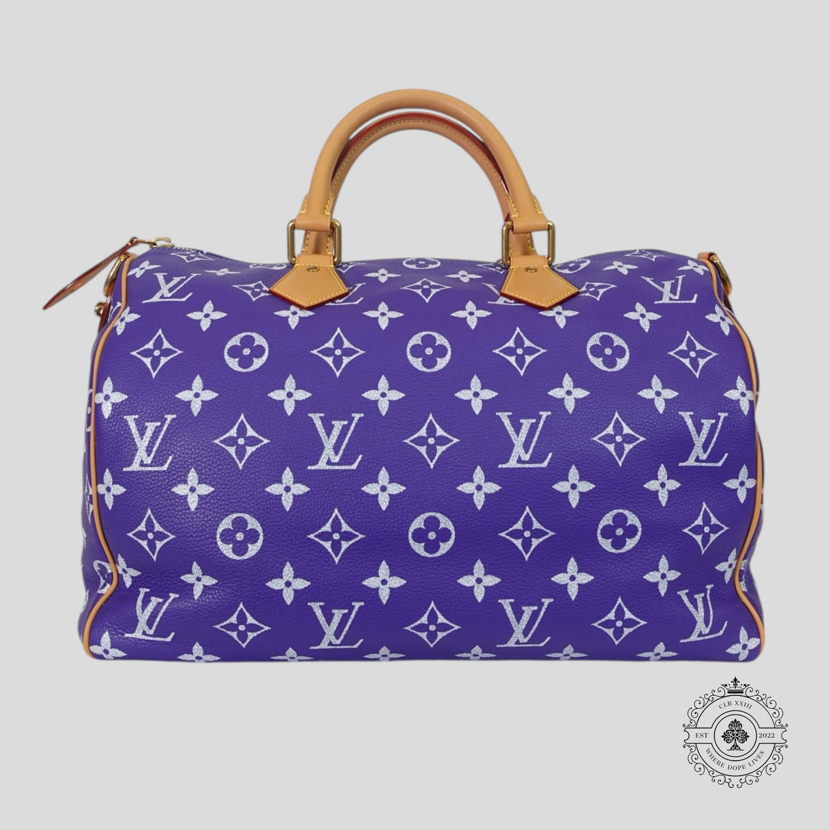 Louis Vuitton Speedy P9 Bandouliere 40 in Purple