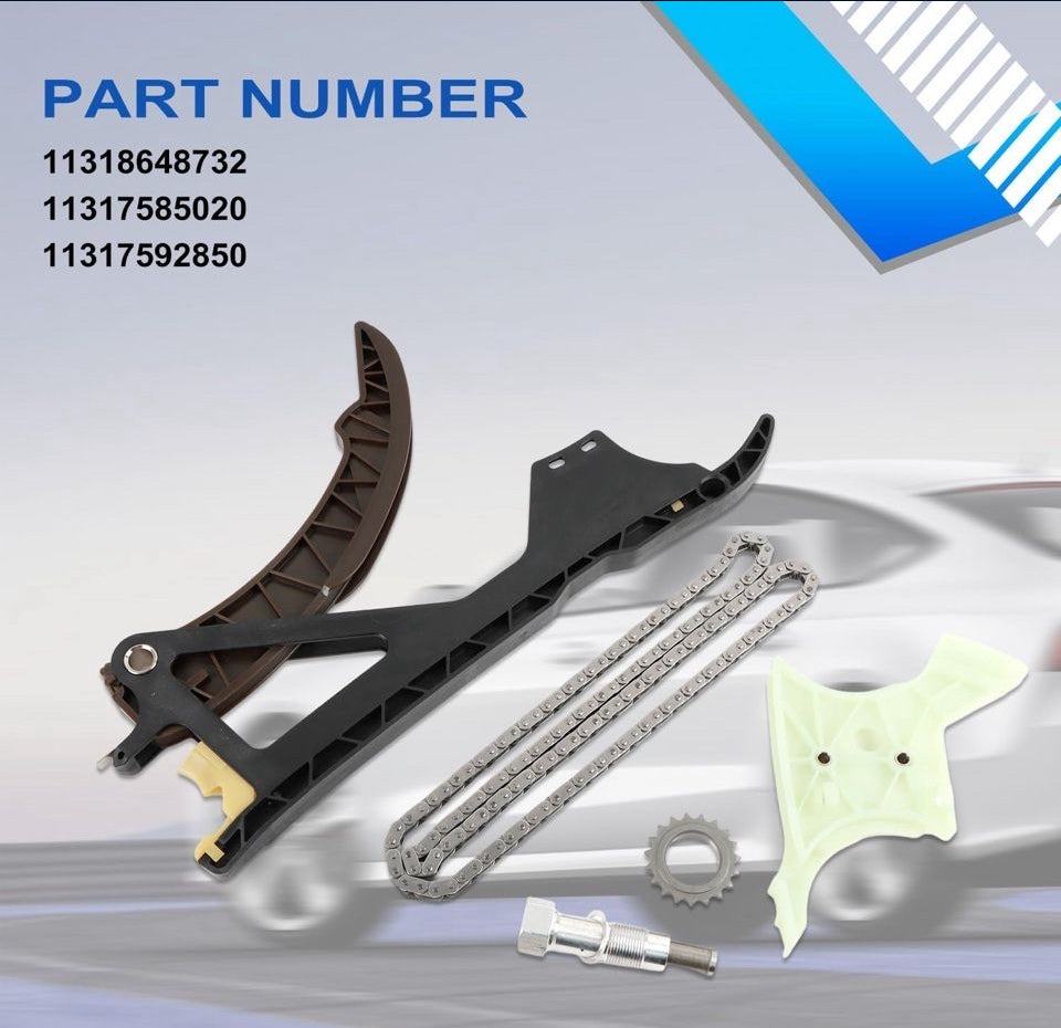 Open Box FIWARY Timing Chain Kit for BMW 128i 328i 335i N51 N52 N55 Engines