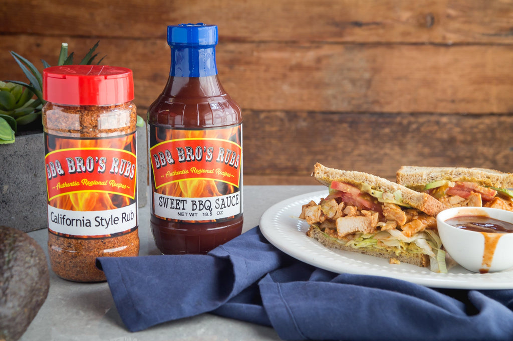 BBQ Bros Rubs "California Style" -Retail Size 4oz.