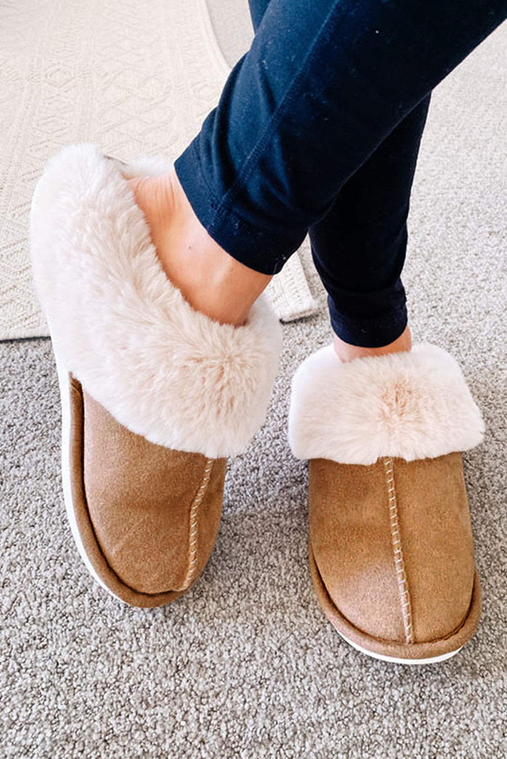 Winter Fuzzy Slippers