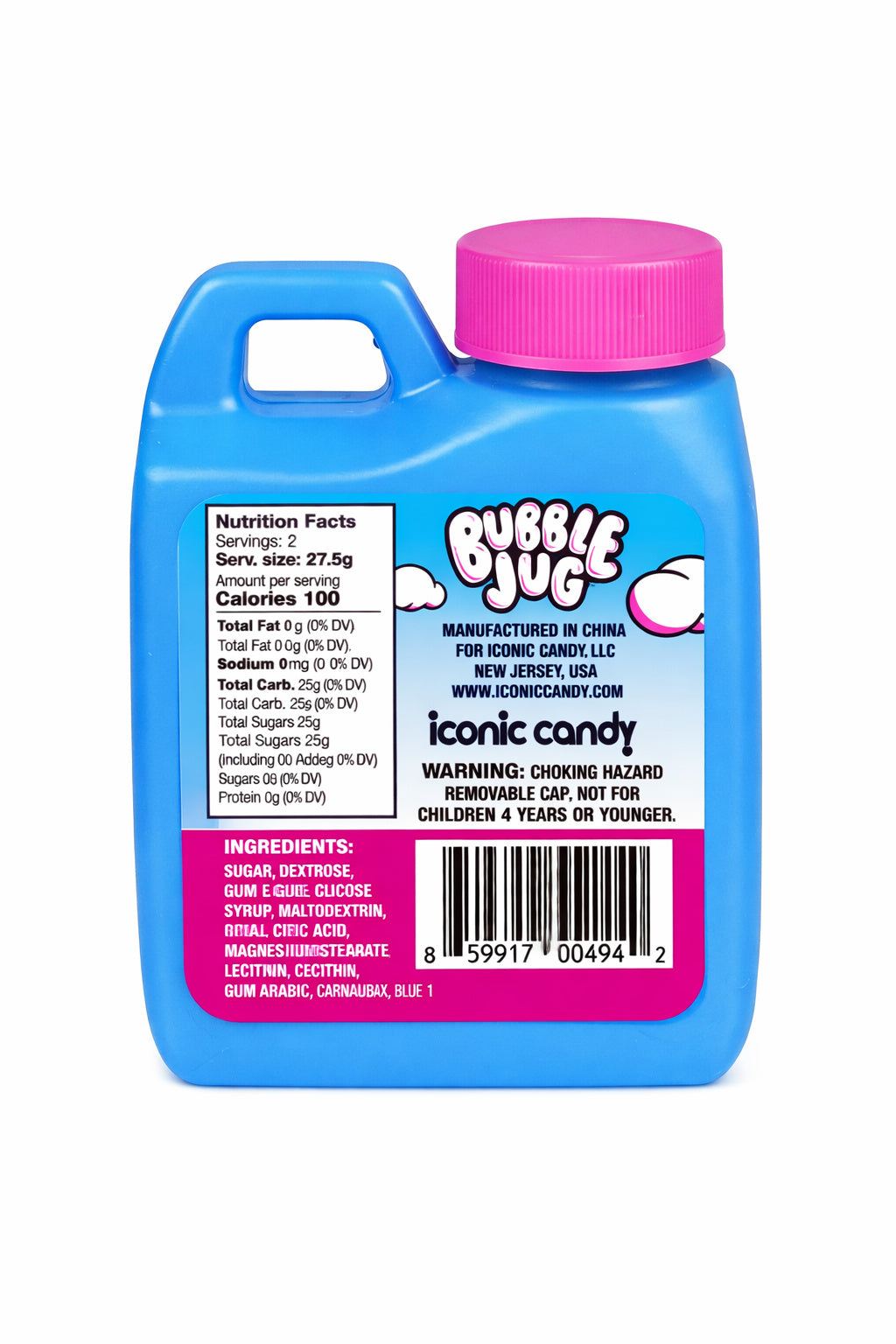 Bubble Jug - Blue Raspberry (55g) 12ct
