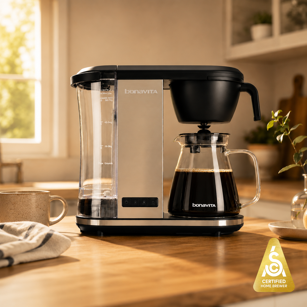 Enthusiast 8-Cup Drip Coffee Brewer with 1.3L Thermal or Glass Carafe