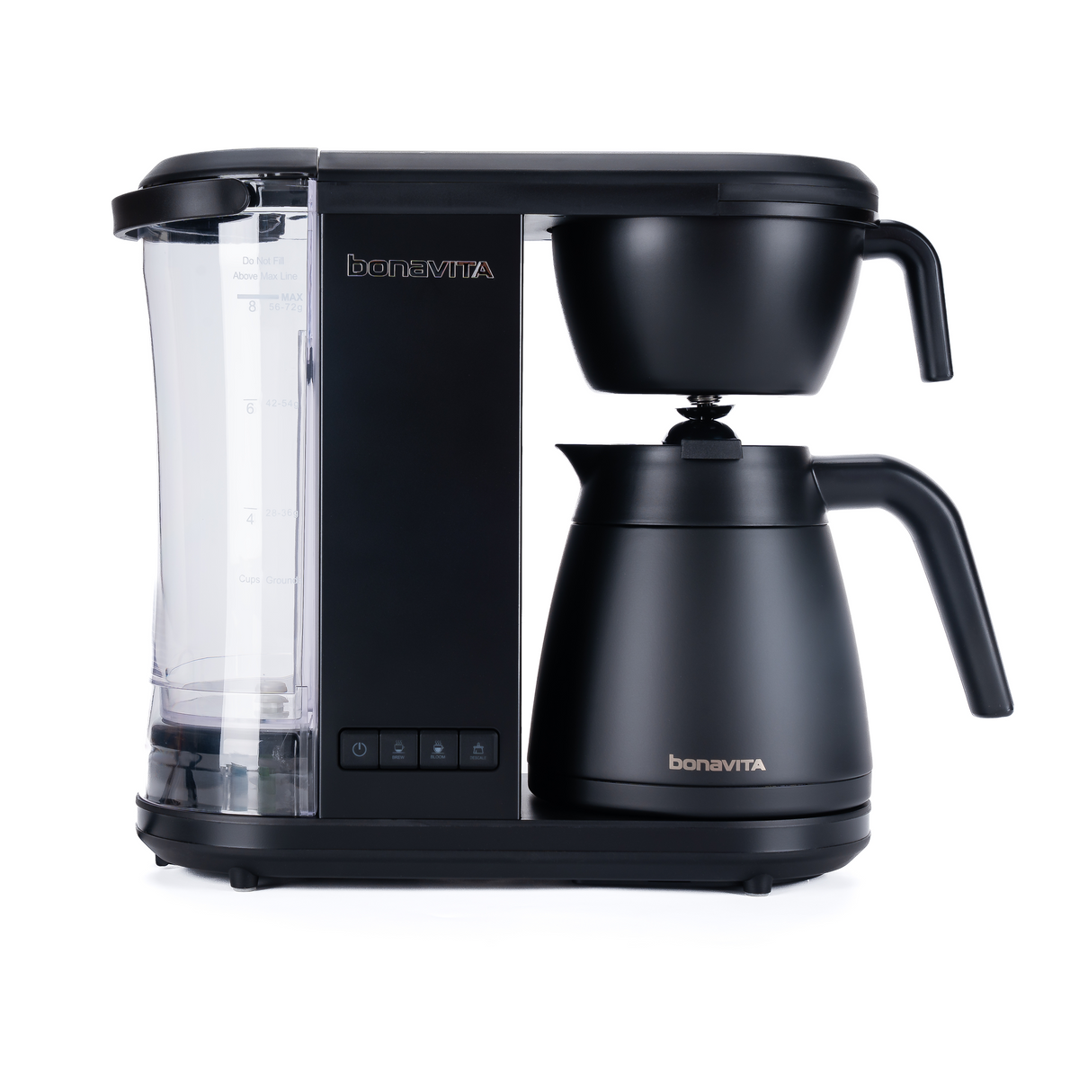Enthusiast 8-Cup Drip Coffee Brewer with 1.3L Thermal or Glass Carafe