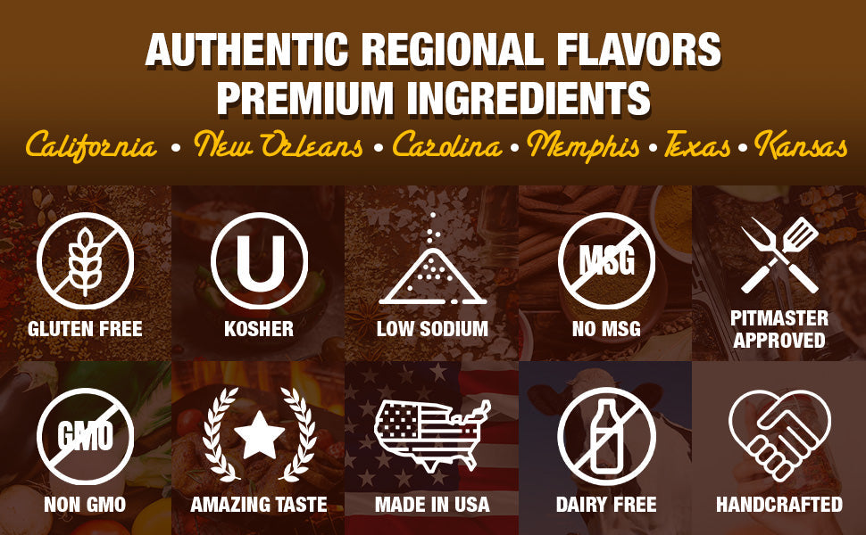 BBQ Bros Rubs "California Style" 5 LBer TAILGATE EDITION