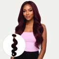 Burgundy Body Wave 100% Human Hair Bundles