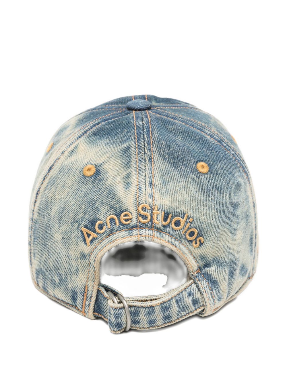 ACNE STUDIOS Distressed Cotton Baseball Cap