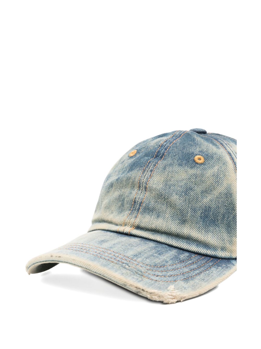 ACNE STUDIOS Distressed Cotton Baseball Cap