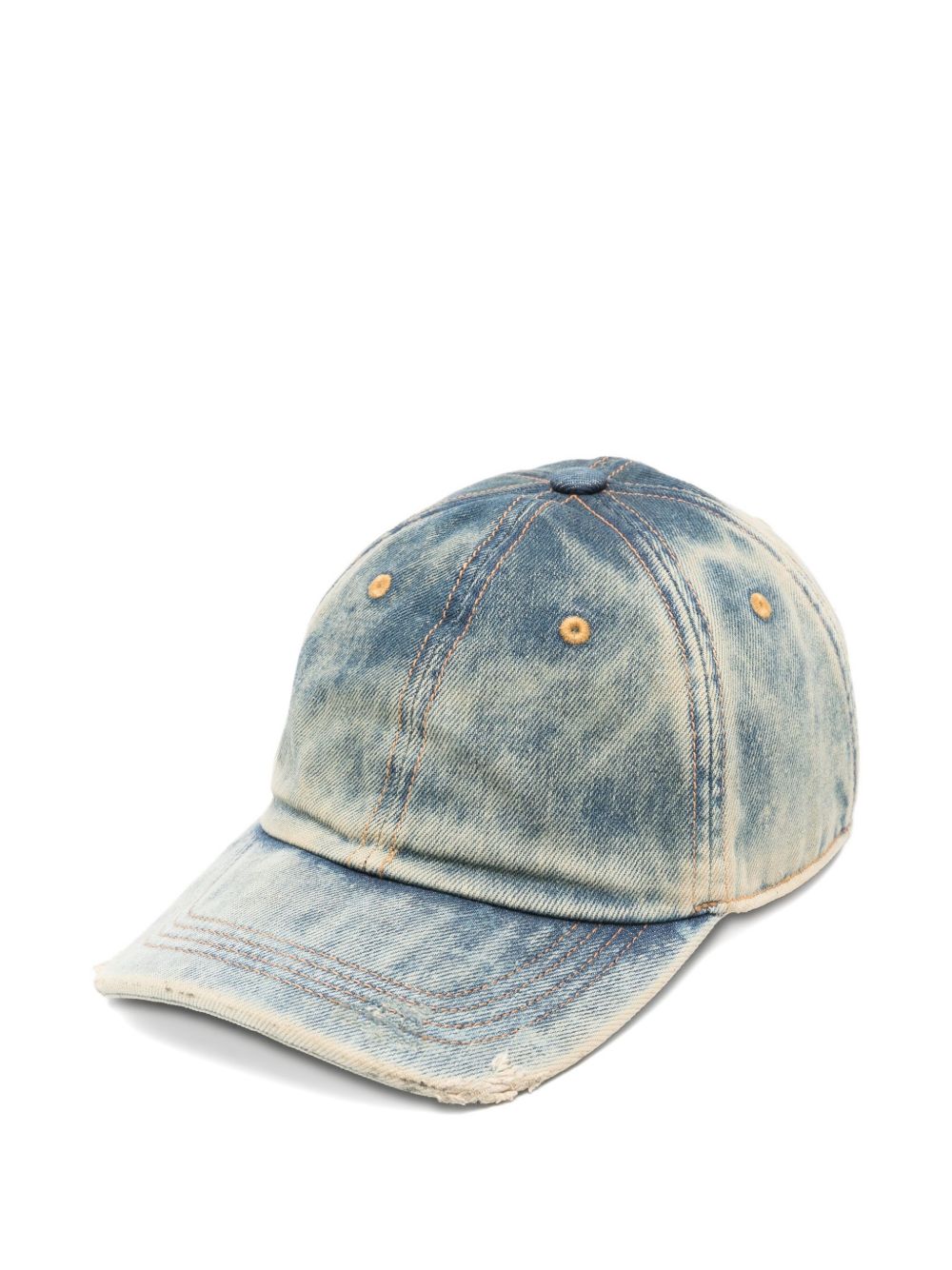 ACNE STUDIOS Distressed Cotton Baseball Cap
