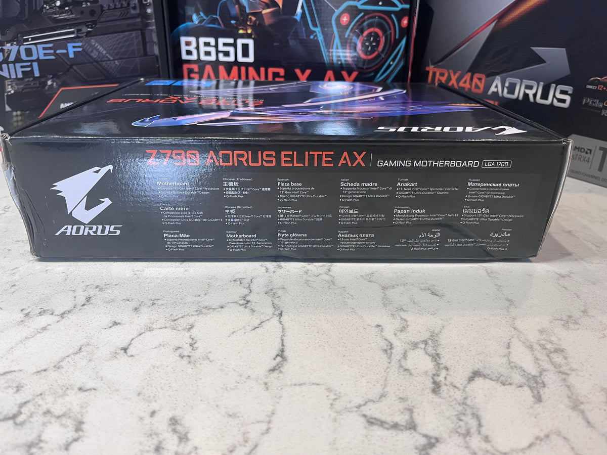 GIGABYTE Z790 AORUS Elite AX (LGA 1700/ Intel Z790/ ATX/ DDR5/ Quad