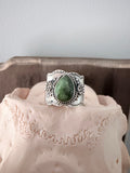 Sonoran Gold Cigar Band Sterling Silver Ring