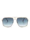 CARRERA Sleek Striped Metal Sunglasses for Men