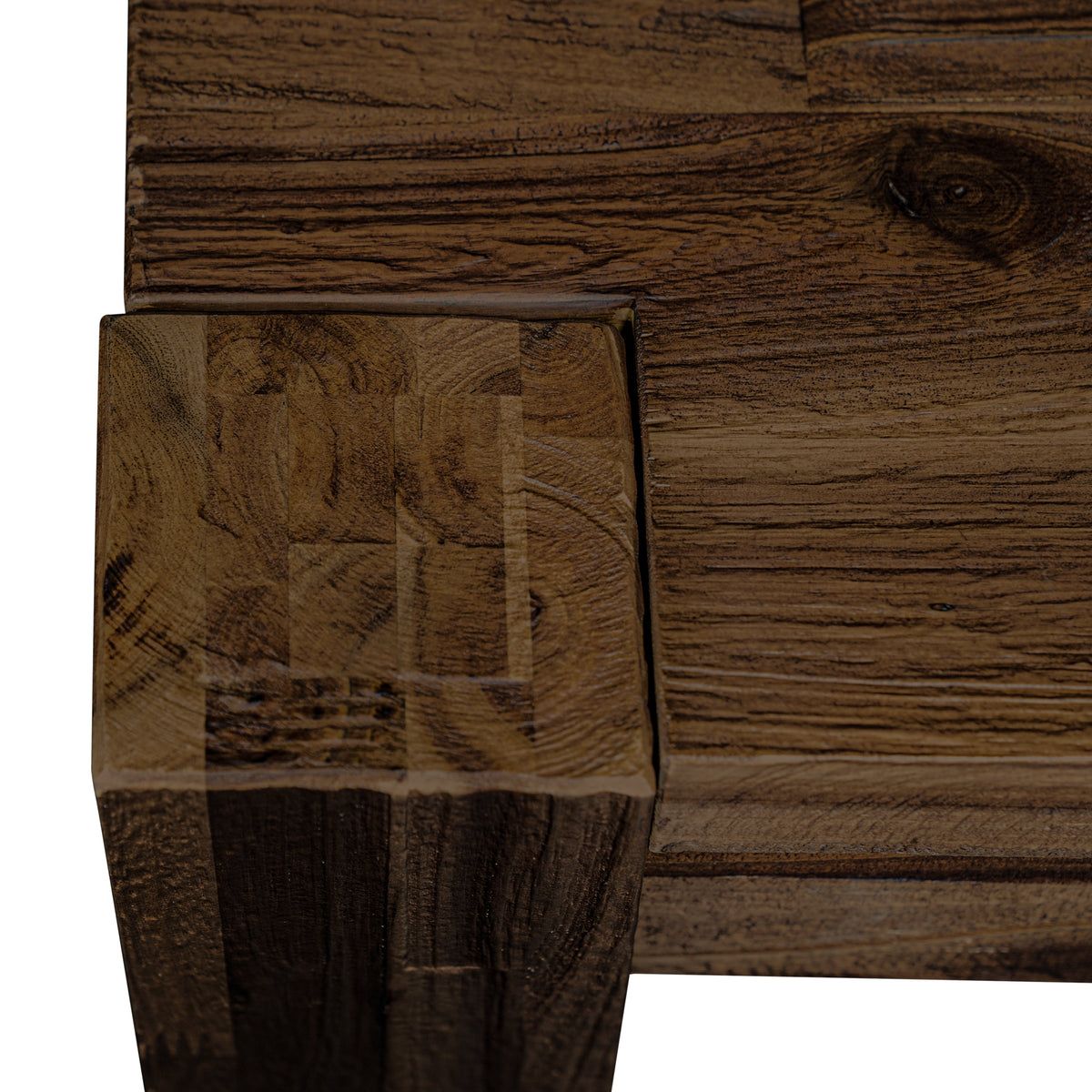 EAST WEST FURNITURE - CNAB5-77-47 - 5-Pc Dining Room Set- 4 Parson Dining Chairs and Kitchen Dining Table - Light Sable Linen Fabric Seat and Stylish Chair Back (Distressed Jacobean Finish)