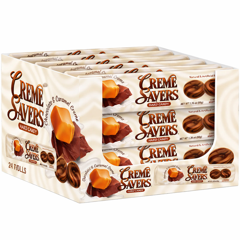 Creme Savers Chocolate & Caramel Candy (50gx24ct.)