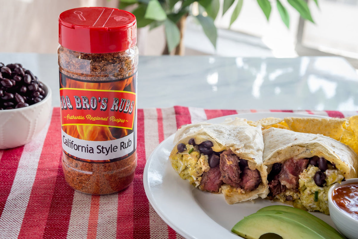 BBQ Bros Rubs "California Style" -Retail Size 4oz.