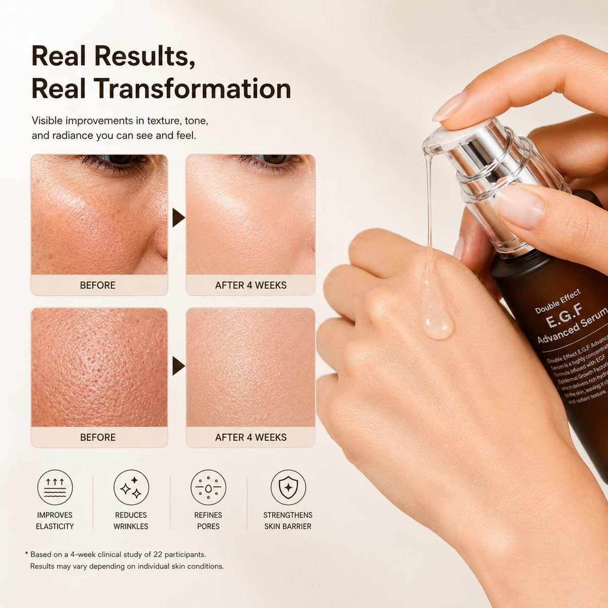 DIFFER&DEEPER Double Effect E.G.F. Advanced Serum (50ml)
