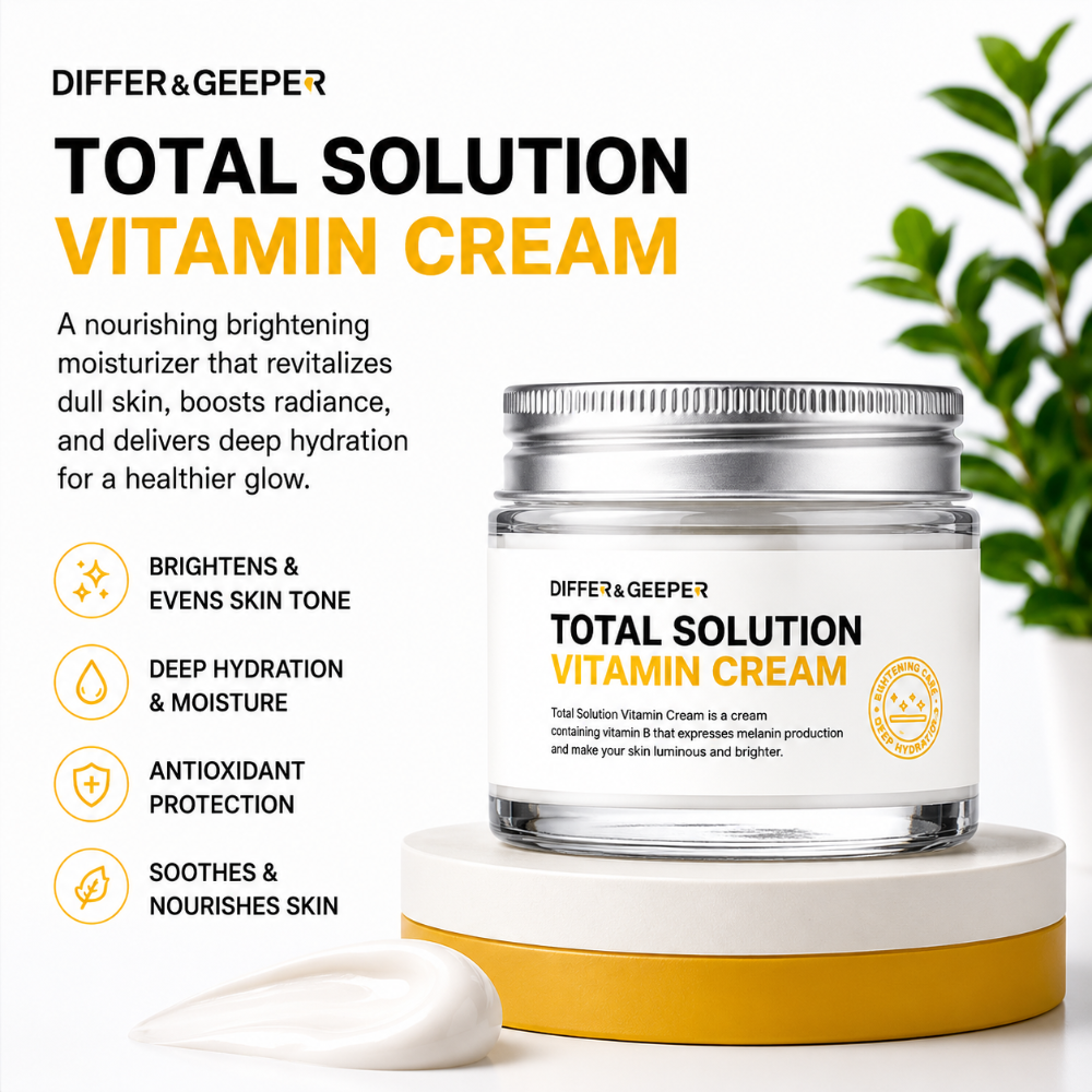 DIFFER&DEEPER Total Solution Vitamin Cream (70g)
