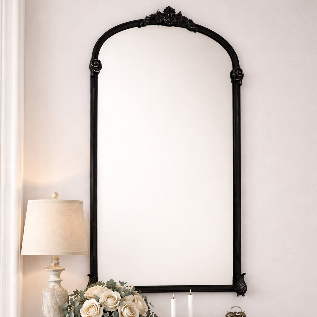 Vintage Iron Frame Mirror