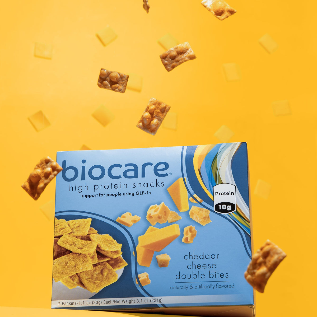 High Protein Cheddar Cheese Double Bites