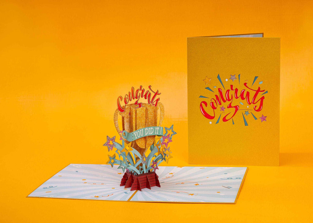 Congrats Pop Up Graduation Card