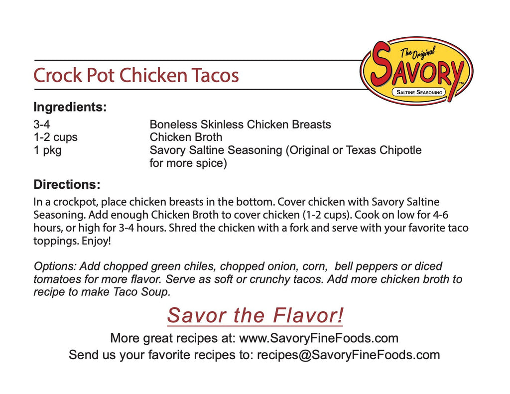 Savory Party Cracker Seasonings