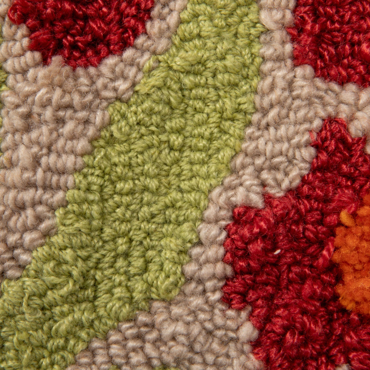 Vibrant Square Tufted Floral Throw Pillow | Indoor & Outdoor
