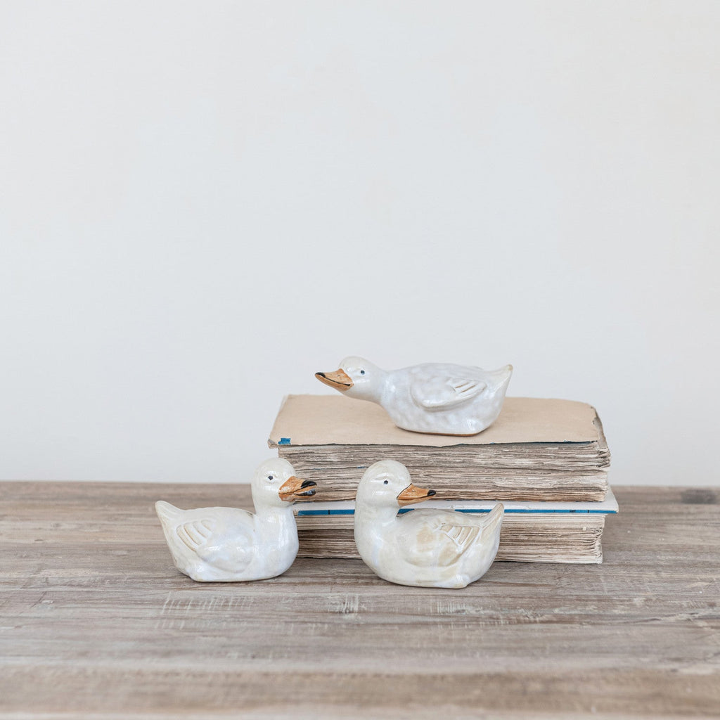 Vintage Inspired Ceramic Duckling