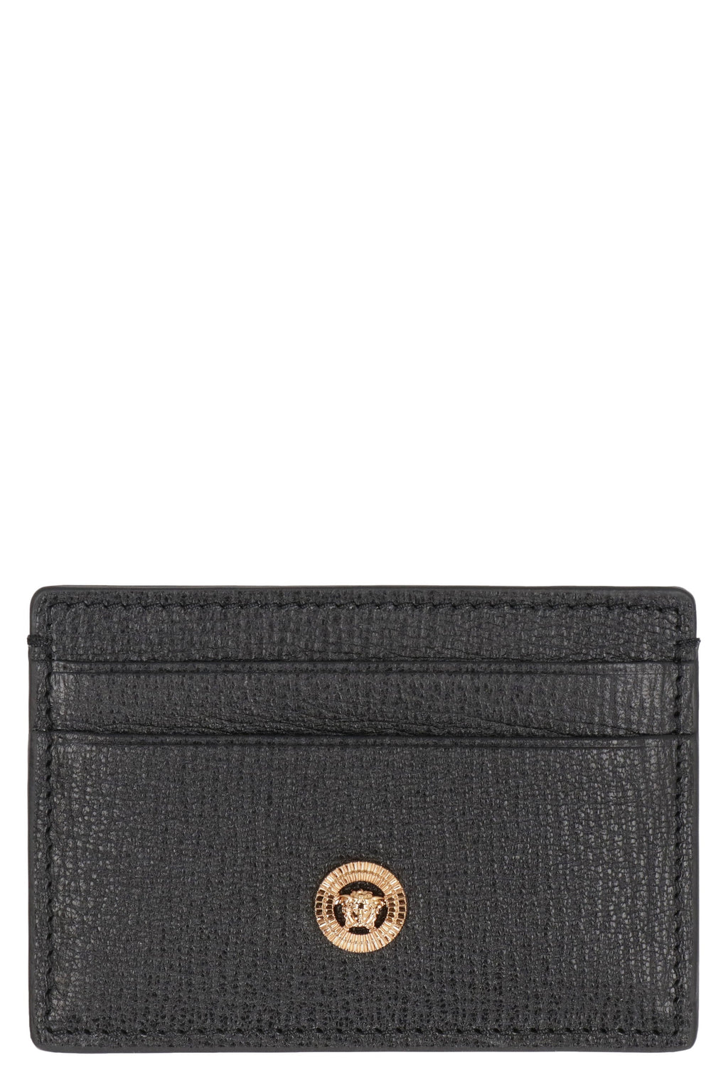 VERSACE Mini Leather Medusa Card Holder