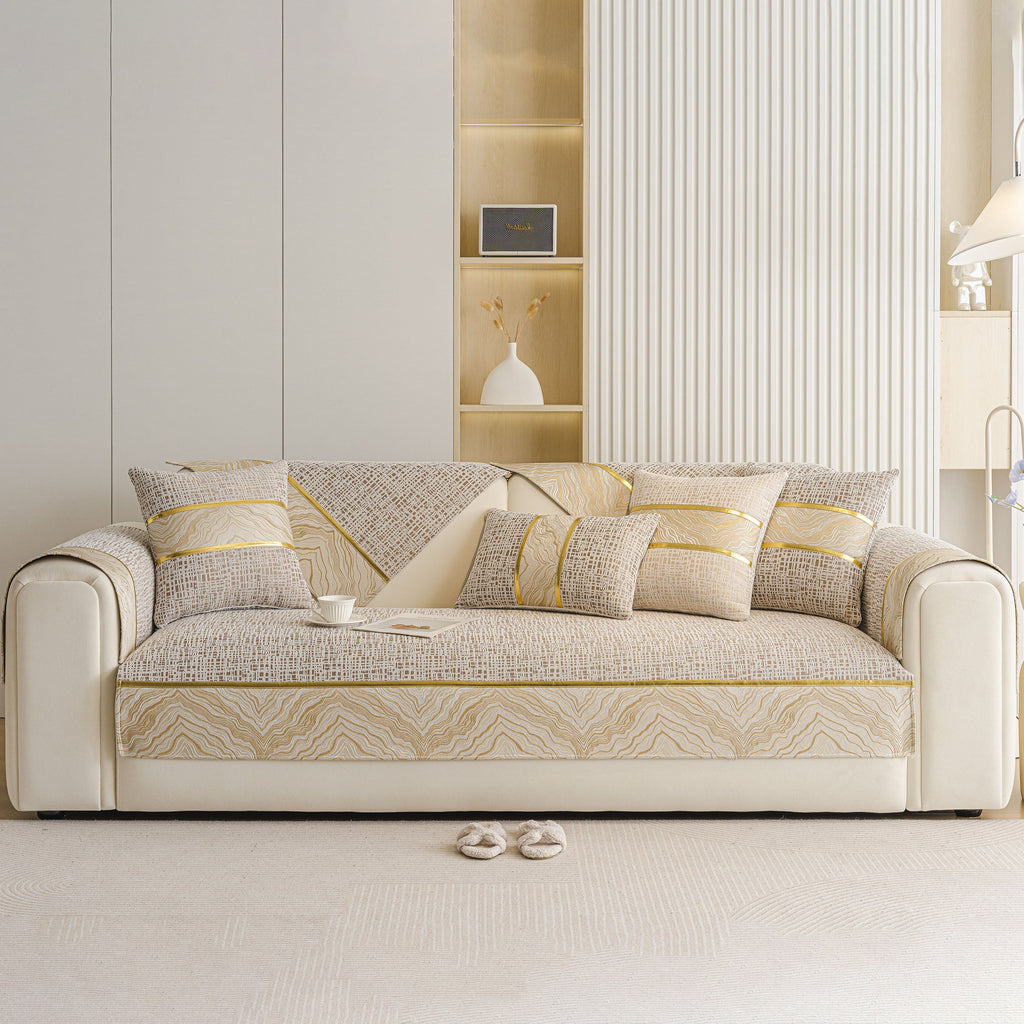 Modern Non-Slip Couch Slipcover, Soft, Durable & Washable Furniture Protector