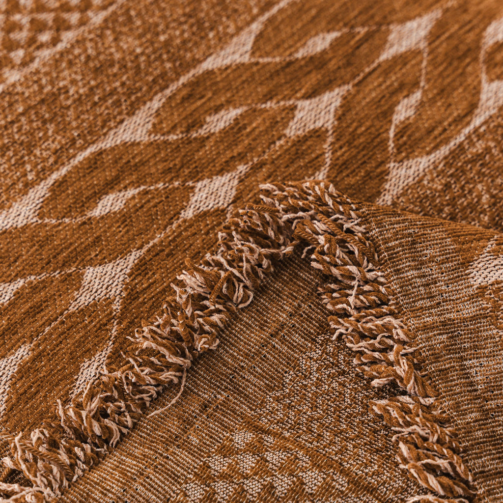Sofa Cover Blanket Throw with Tassels, Decorative Furniture Protector for Dogs/Pets