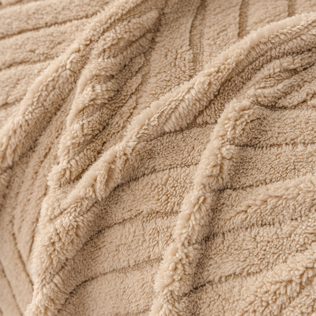 Plush Fleece Washable Sofa Throw Blanket, Soft & Cozy Furniture Protector for Couch