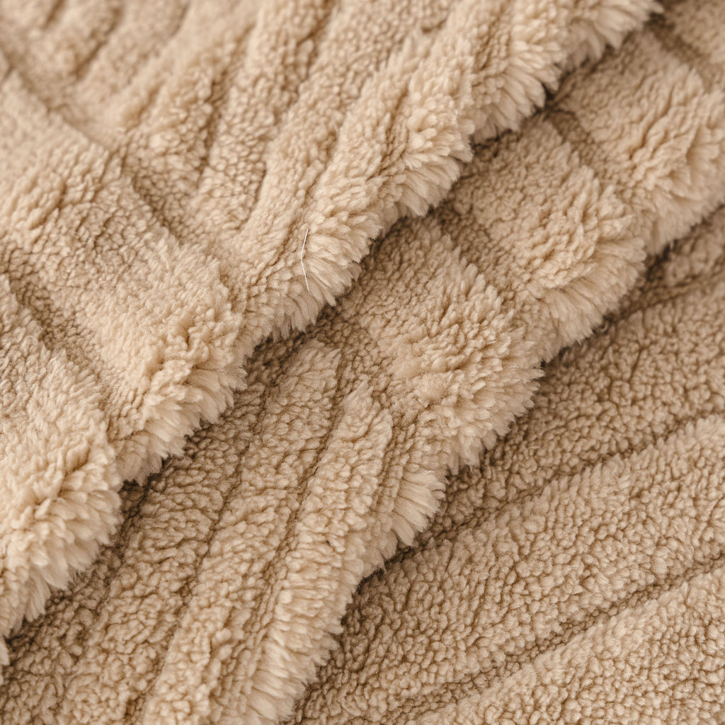 Plush Fleece Washable Sofa Throw Blanket, Soft & Cozy Furniture Protector for Couch
