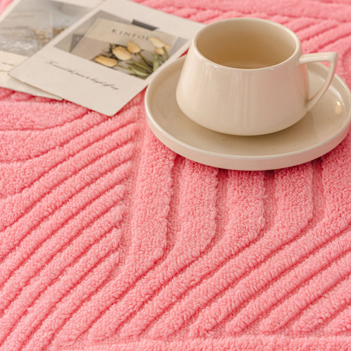 Plush Fleece Washable Sofa Throw Blanket, Soft & Cozy Furniture Protector for Couch