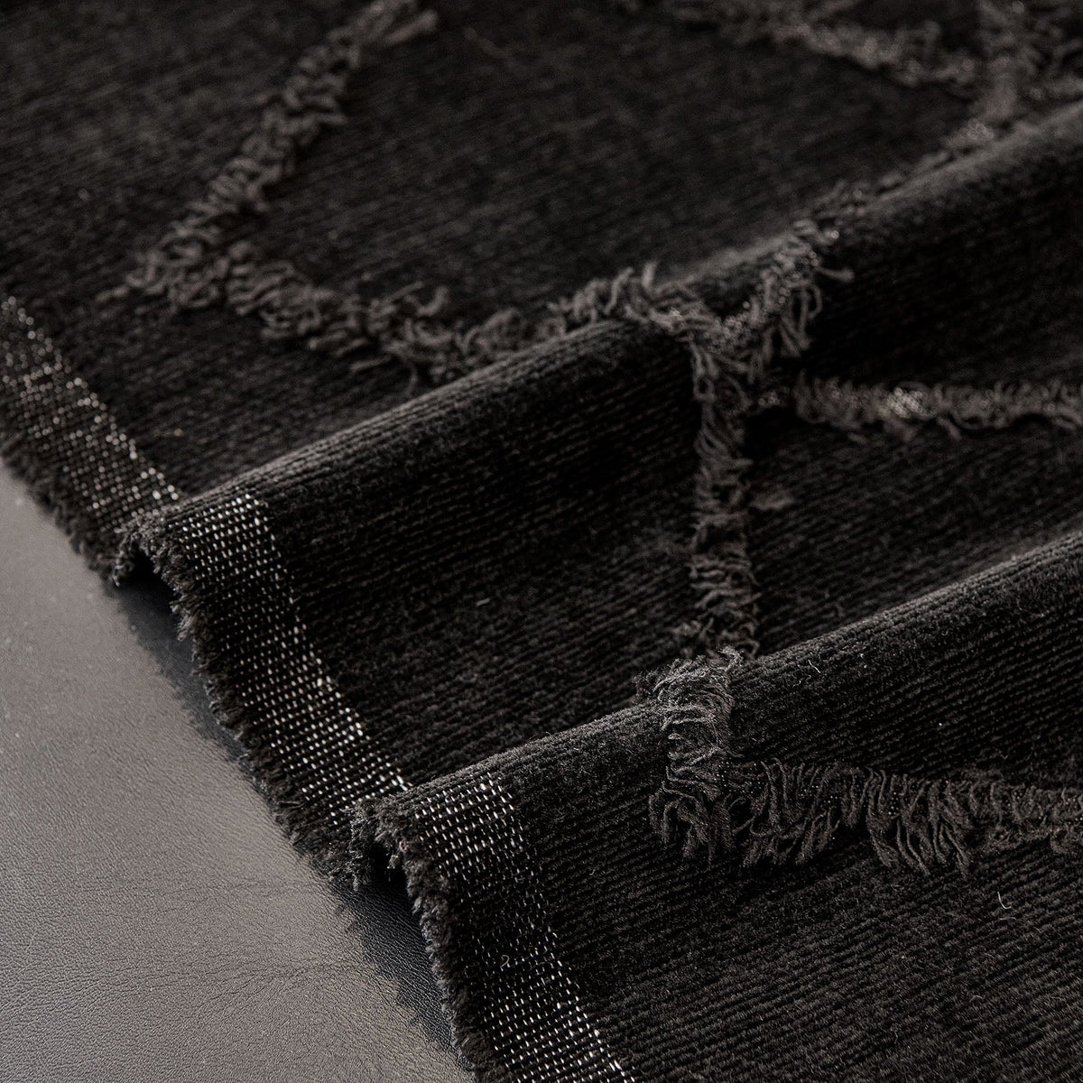 Soft Chenille Sofa Throw Cover, Raised Geometric Texture Furniture Protector Blanket