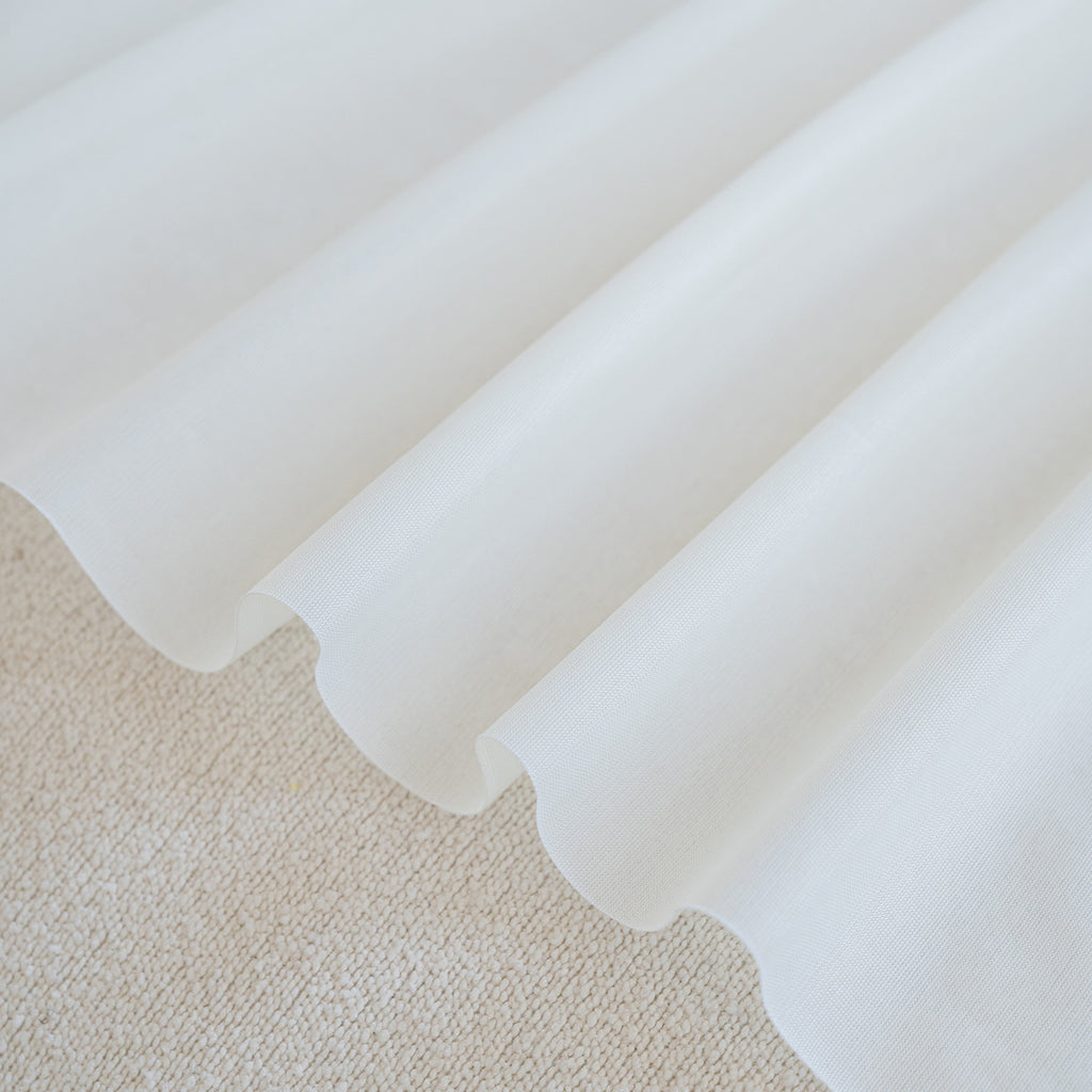Daisy Striped Sofa Cover with Sheer Ruffle Skirt, Floral Soft Slipcover Blanket
