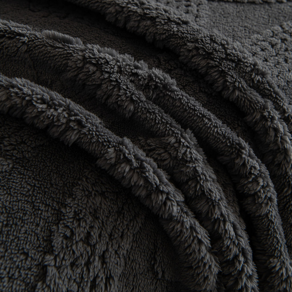 Soft Plush Fleece Throw Blanket for Couch Solid Cute Warm Couch Cover Blanket for Winter