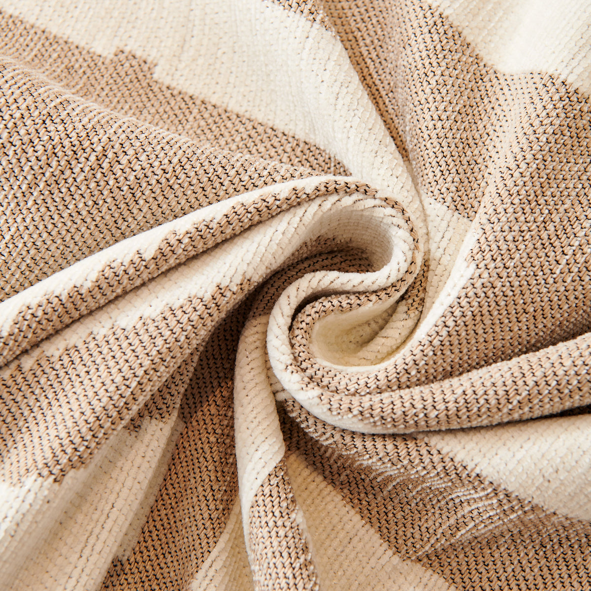 Chenille Geometric Sofa Throw Blanket, Boho Washable Furniture Throw Covers for Sofa