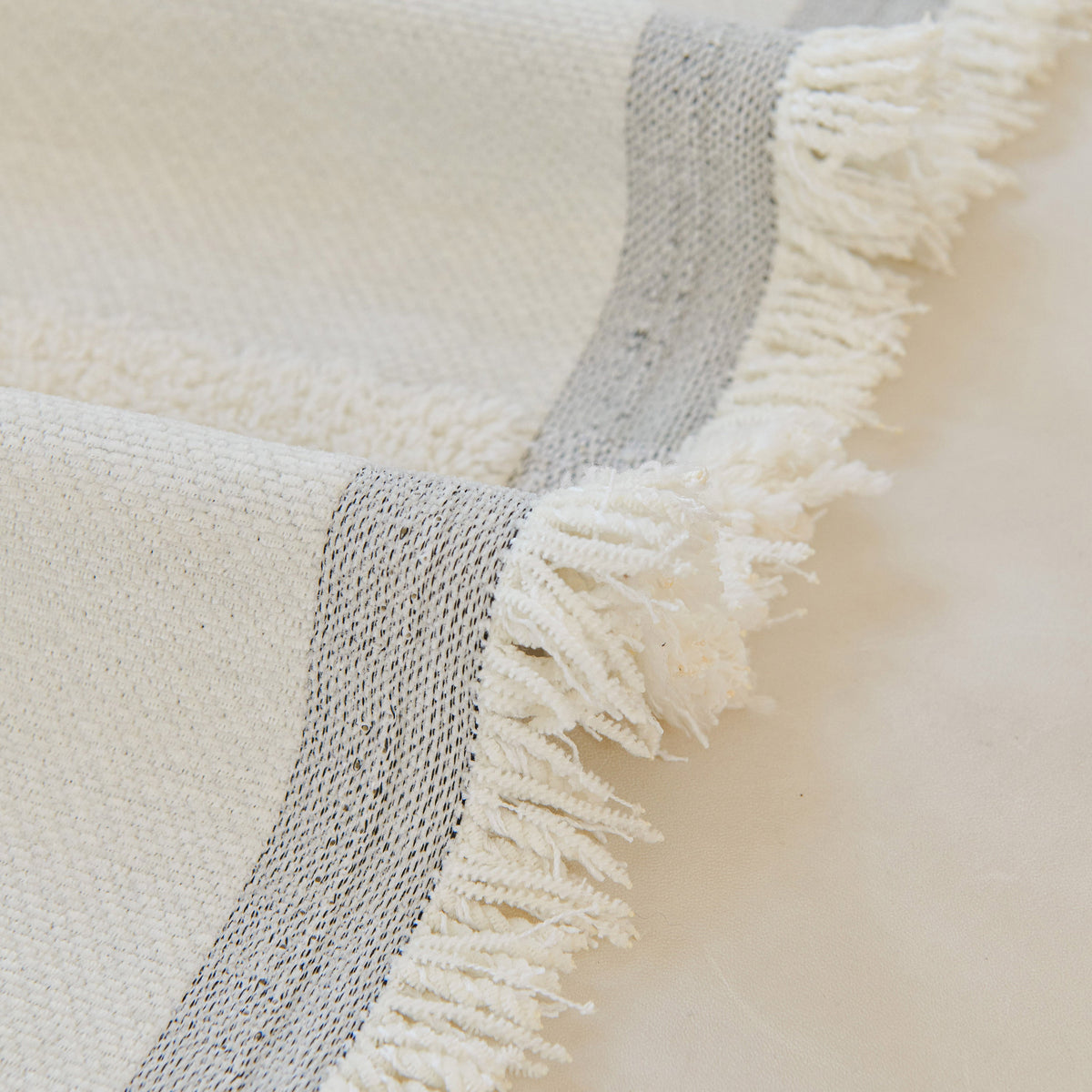 Textural Striped Chenille Sofa Covers, Boho Washable Decor Sofa Blankets Covers